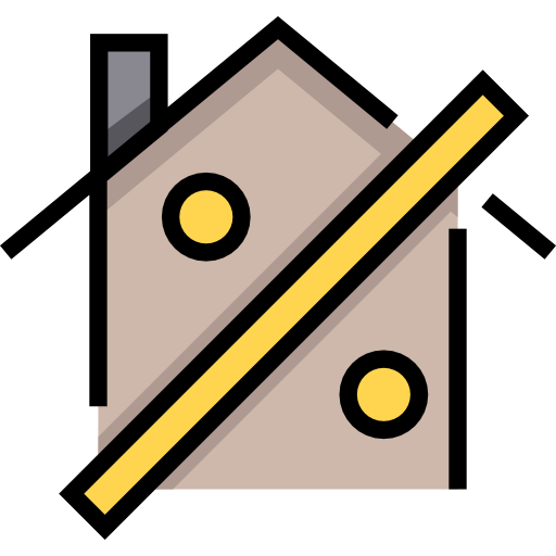 Real estate Detailed Straight Lineal color icon