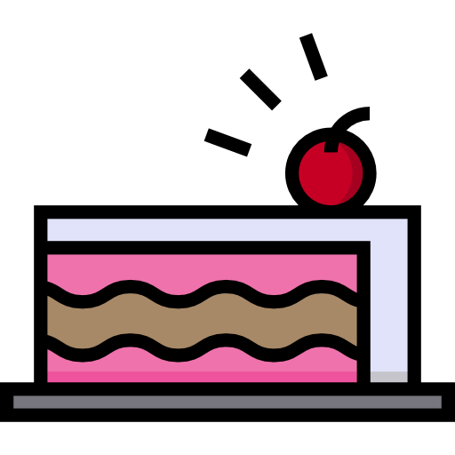 Wedding cake Detailed Straight Lineal color icon