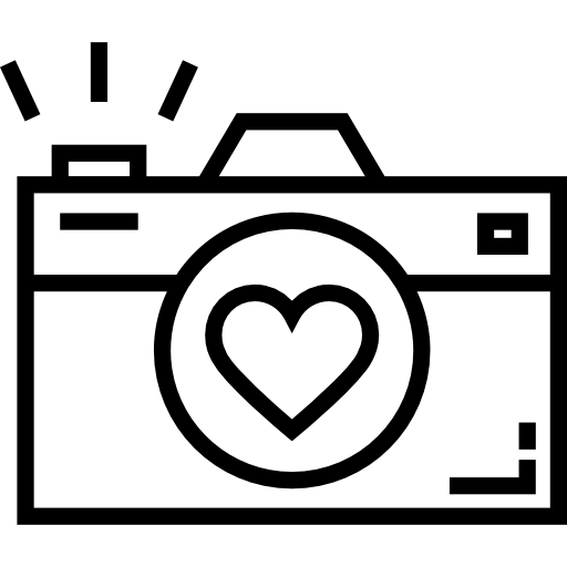 cámara fotográfica Detailed Straight Lineal icono