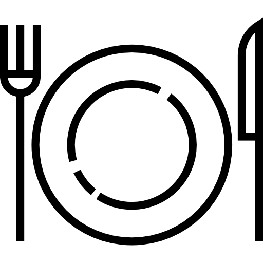 restauracja Detailed Straight Lineal ikona