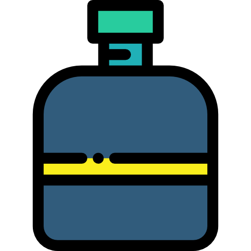 Canteen Detailed Rounded Lineal color icon