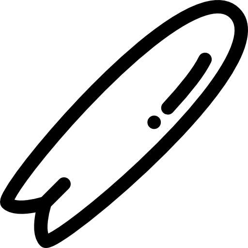 Серфинг Detailed Rounded Lineal иконка