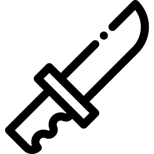 Knife Detailed Rounded Lineal icon