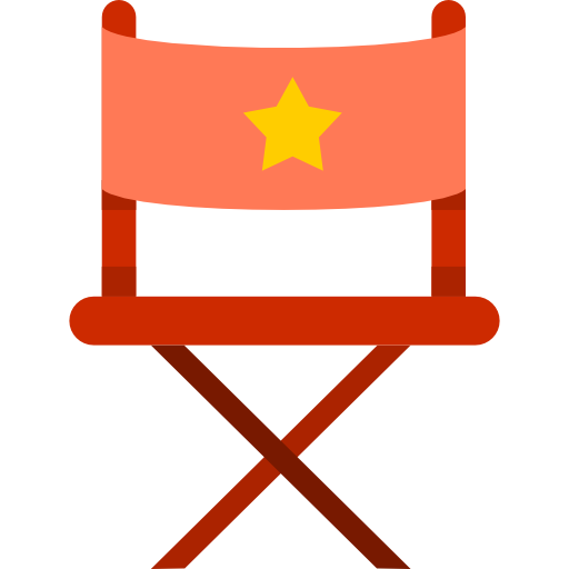 Director chair Special Flat icon