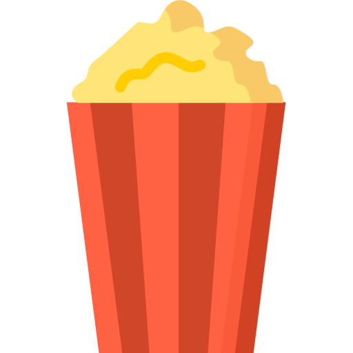 Popcorn Special Flat icon