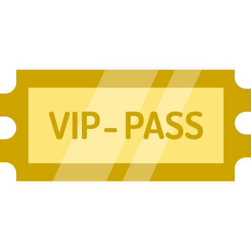 Vip pass Special Flat icon