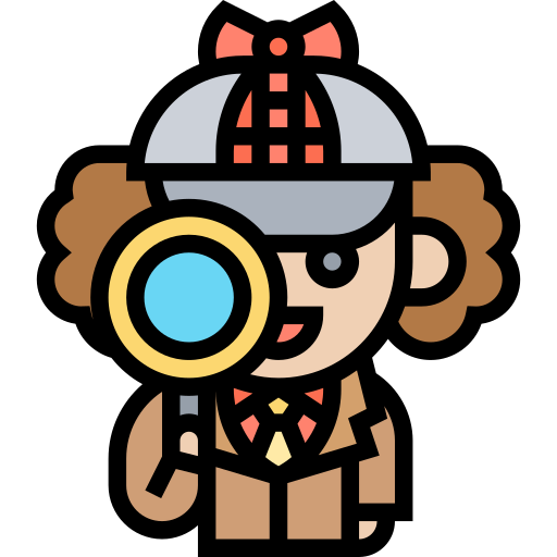 Detective Meticulous Lineal Color icon
