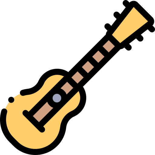 Charango Detailed Rounded Lineal color icon