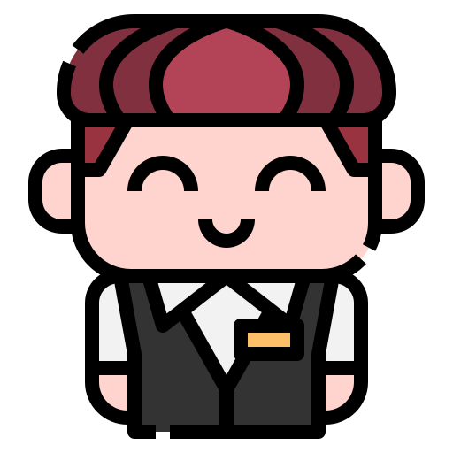 Bartender Linector Lineal Color icon