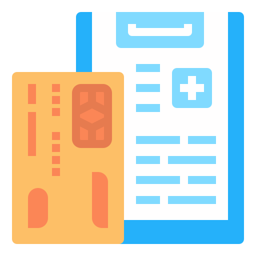 Credit card Linector Flat icon