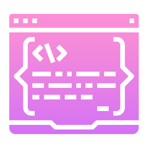 codierung Generic Flat Gradient icon