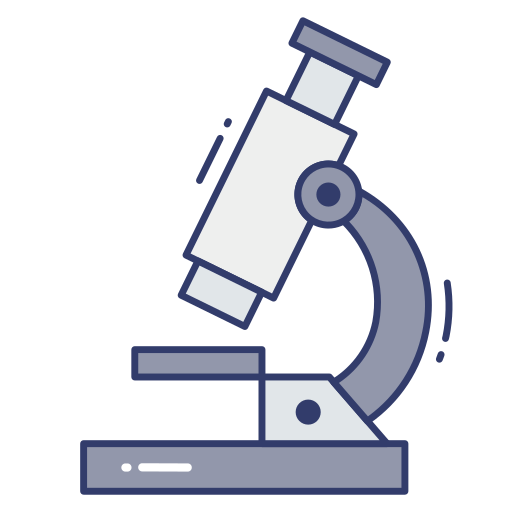 microscopio Dinosoft Lineal Color icona