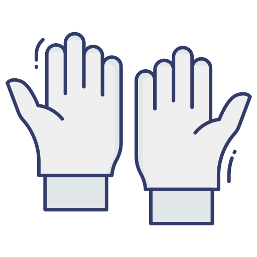 Gloves Dinosoft Lineal Color icon