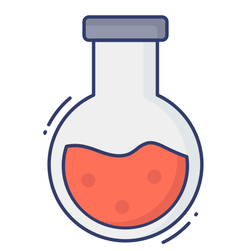 Flask Dinosoft Lineal Color icon