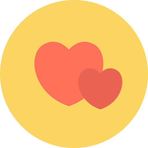 Hearts Dinosoft Circular icon