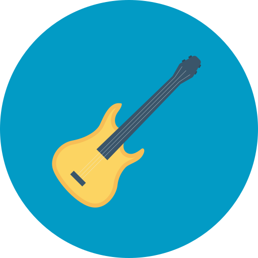 guitarra Dinosoft Circular icono