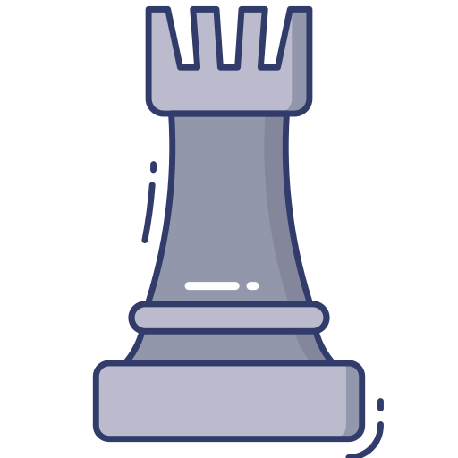 ajedrez Dinosoft Lineal Color icono