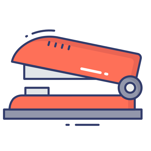 Stapler Dinosoft Lineal Color icon