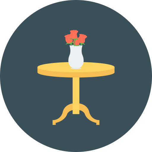 ダイニングテーブル Dinosoft Circular icon