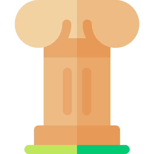 기둥 Basic Rounded Flat icon