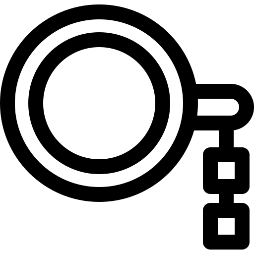 monocle Basic Rounded Lineal Icône