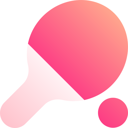 Ping pong Basic Gradient Gradient icon