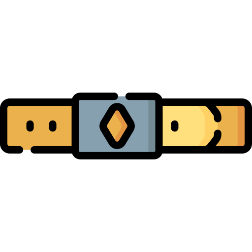 cinturón Special Lineal color icono
