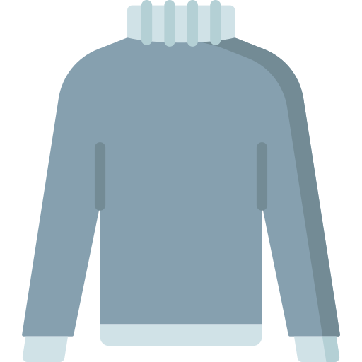 suéter tipo con cuello de tortuga Special Flat icono