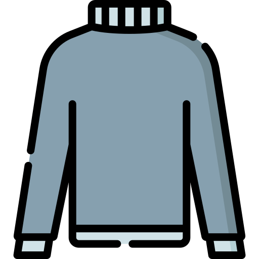 suéter tipo con cuello de tortuga Special Lineal color icono