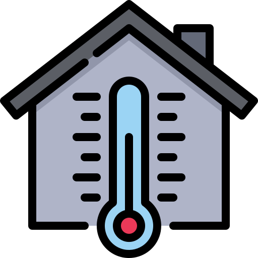 temperatura pokojowa Kosonicon Lineal color ikona
