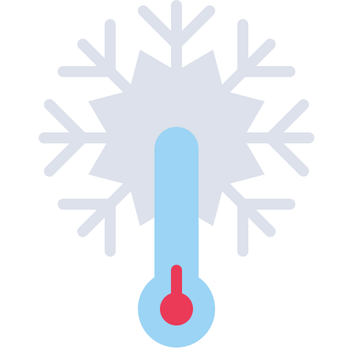 niska temperatura Kosonicon Flat ikona