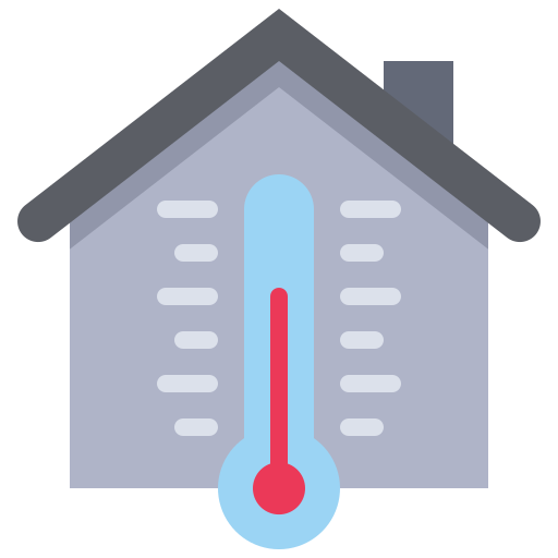 Room temperature Kosonicon Flat icon