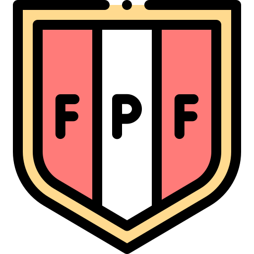 Peruvian football federation Detailed Rounded Lineal color icon