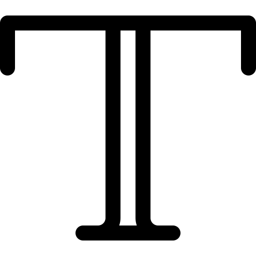 type Basic Rounded Lineal Icône