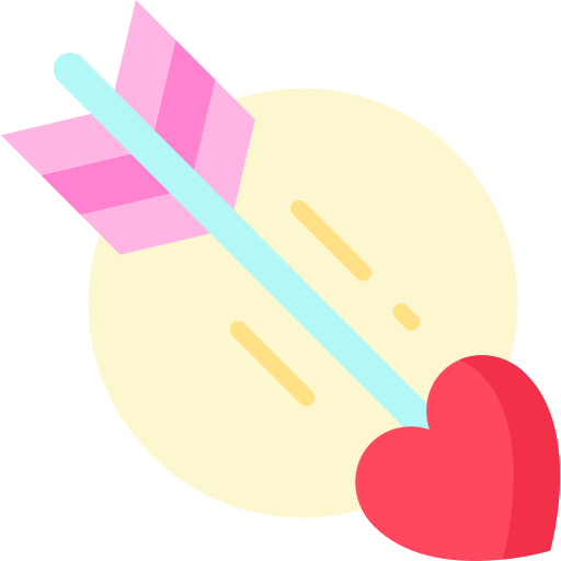 Cupid arrow Special Flat icon