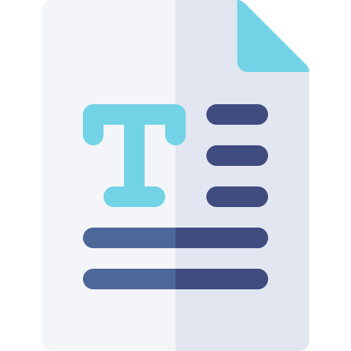 Text box Basic Rounded Flat icon