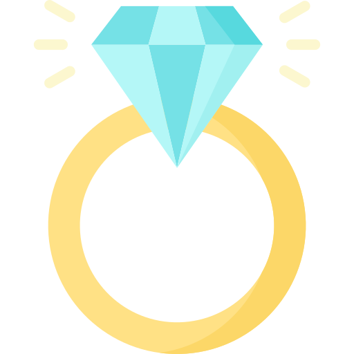 bague de diamant Special Flat Icône