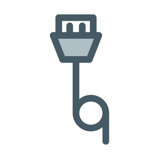 usb-kabel Generic Grey icon