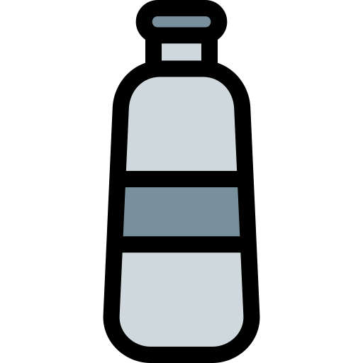 bottiglia per bevande Generic Outline Color icona