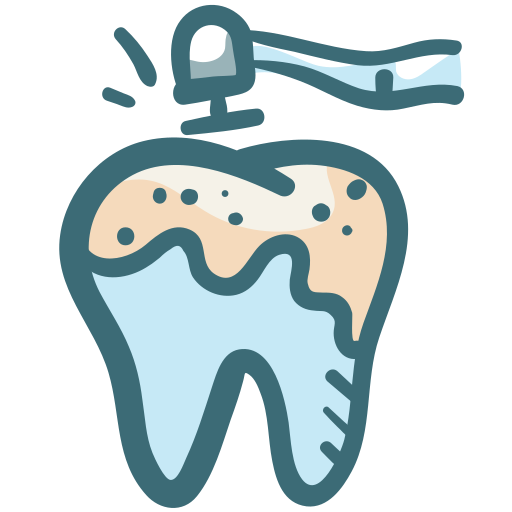 Tooth Generic Hand Drawn Color icon