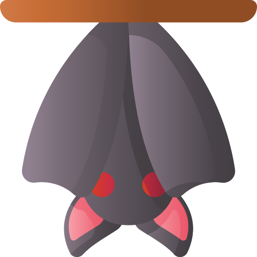 Bat 3D Basic Gradient icon