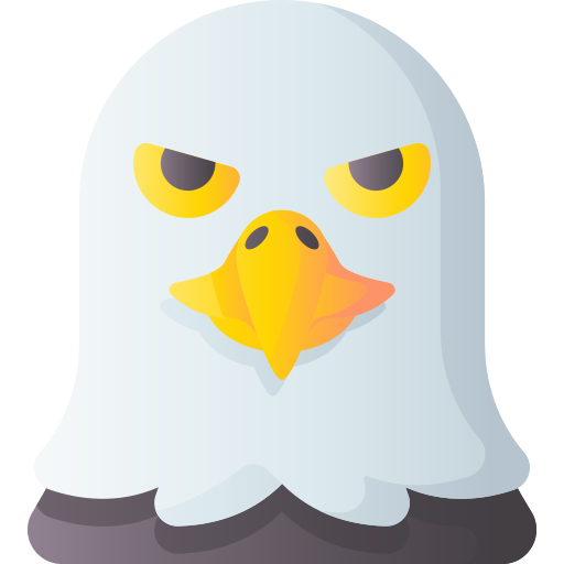 Eagle 3D Basic Gradient icon