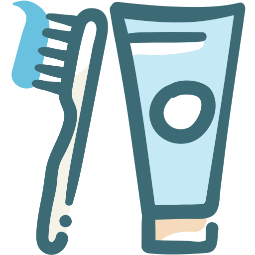 Clean tooth Generic Hand Drawn Color icon