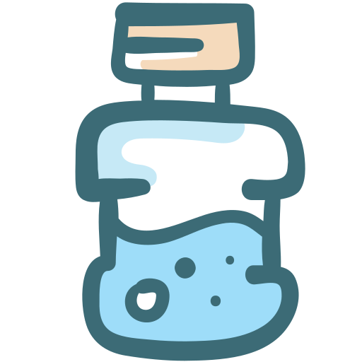 Mouthwash Generic Hand Drawn Color icon