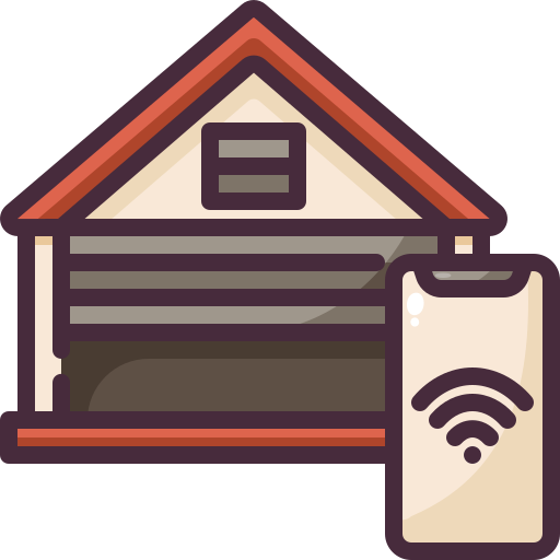 Garage Generic Outline Color icon