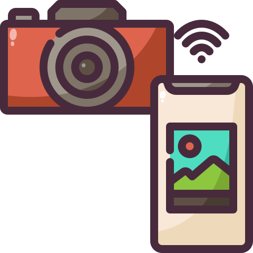 Camera Generic Outline Color icon