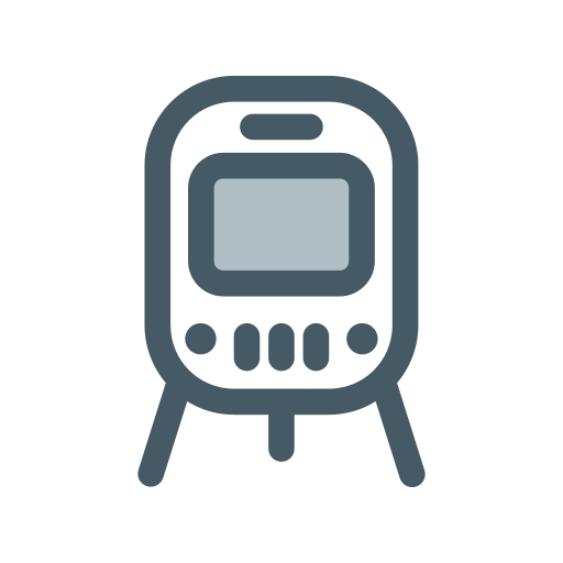 지하철 Generic Grey icon