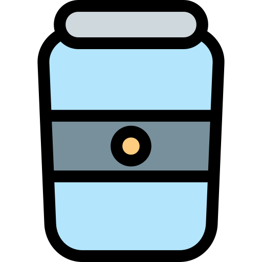 tarro Generic Outline Color icono