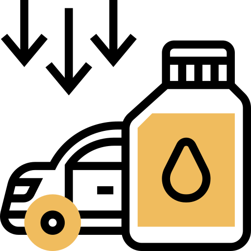 petróleo Meticulous Yellow shadow icono