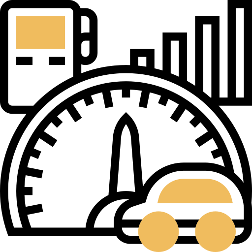 tachimetro Meticulous Yellow shadow icona